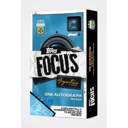 Topps 2025 karty Argentyna reprezentacja box